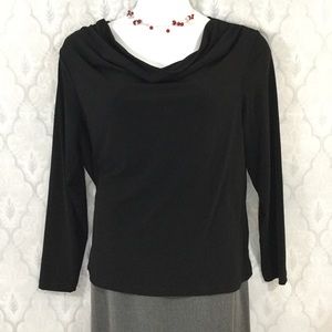 Lane Bryant Drape Neck Top 14/16